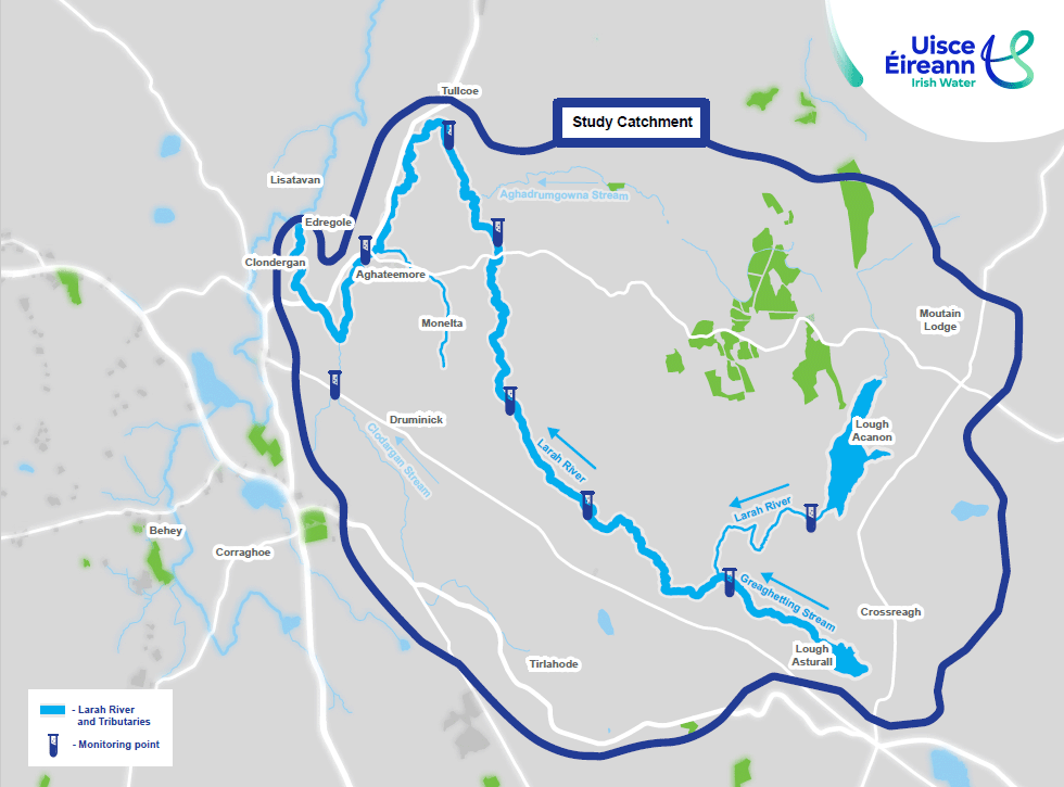 Larah river Catchment areas