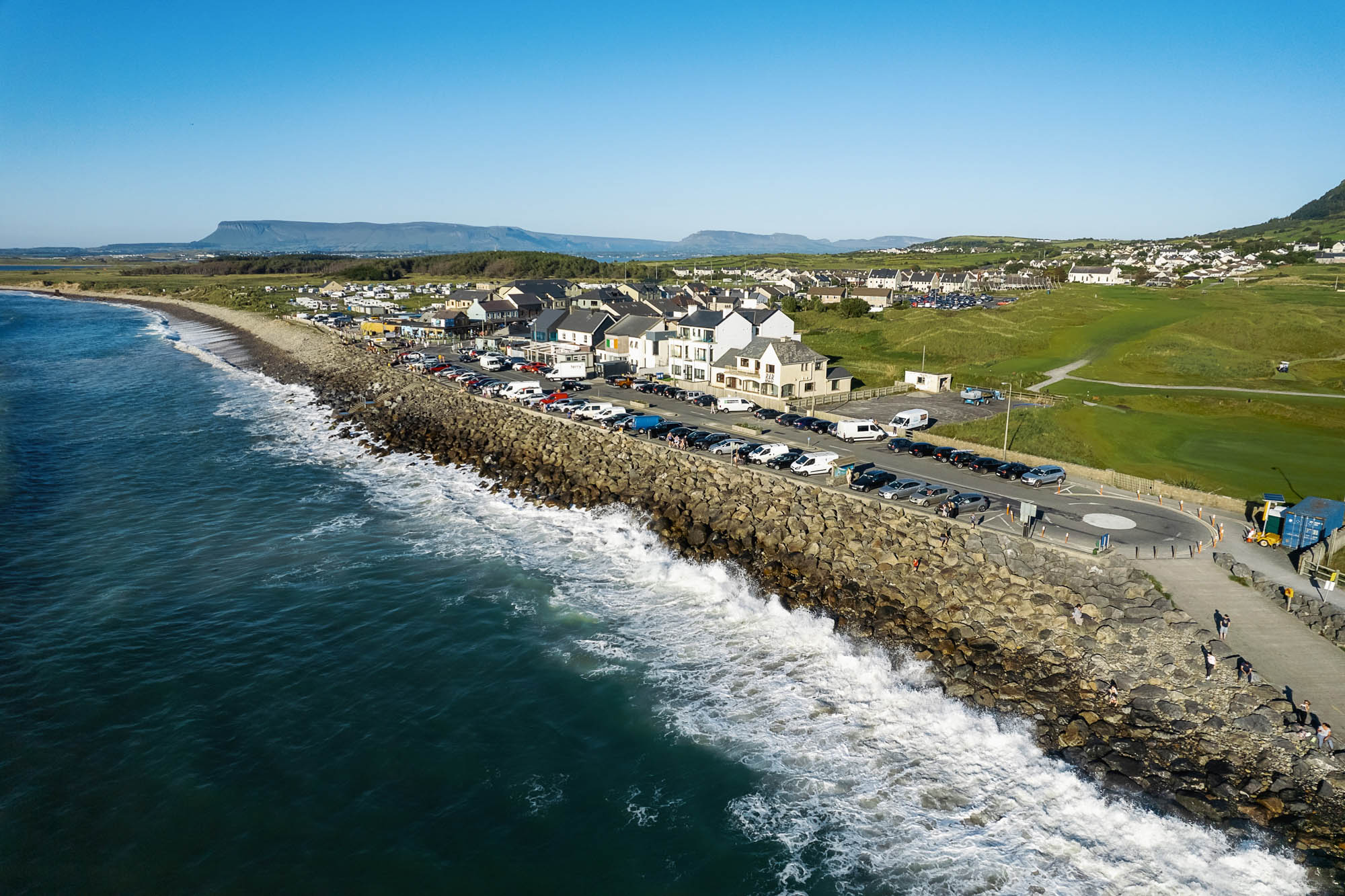 A coastal village