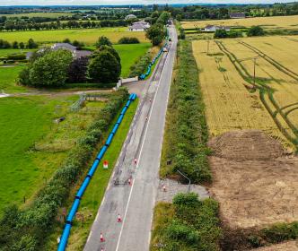 Duleek to Navan trunk water main