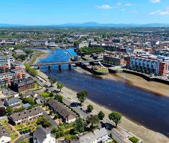 A river in Limerick city